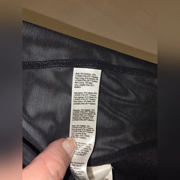 SPANX Black and White Striped Swimsuit - Picture 14 of 14